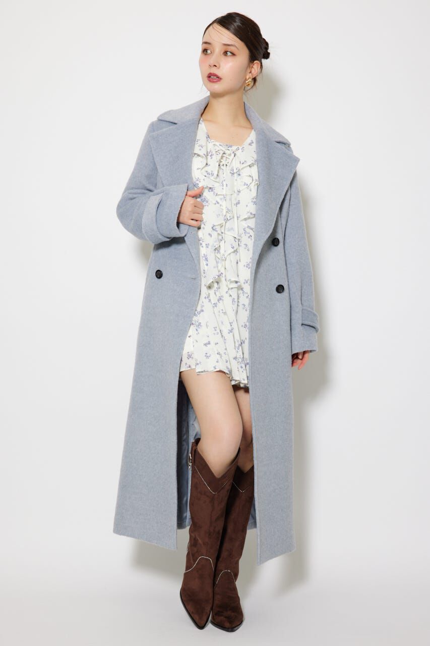 rienda「ダブルカラーシェイプドチェスターコート」|その他|