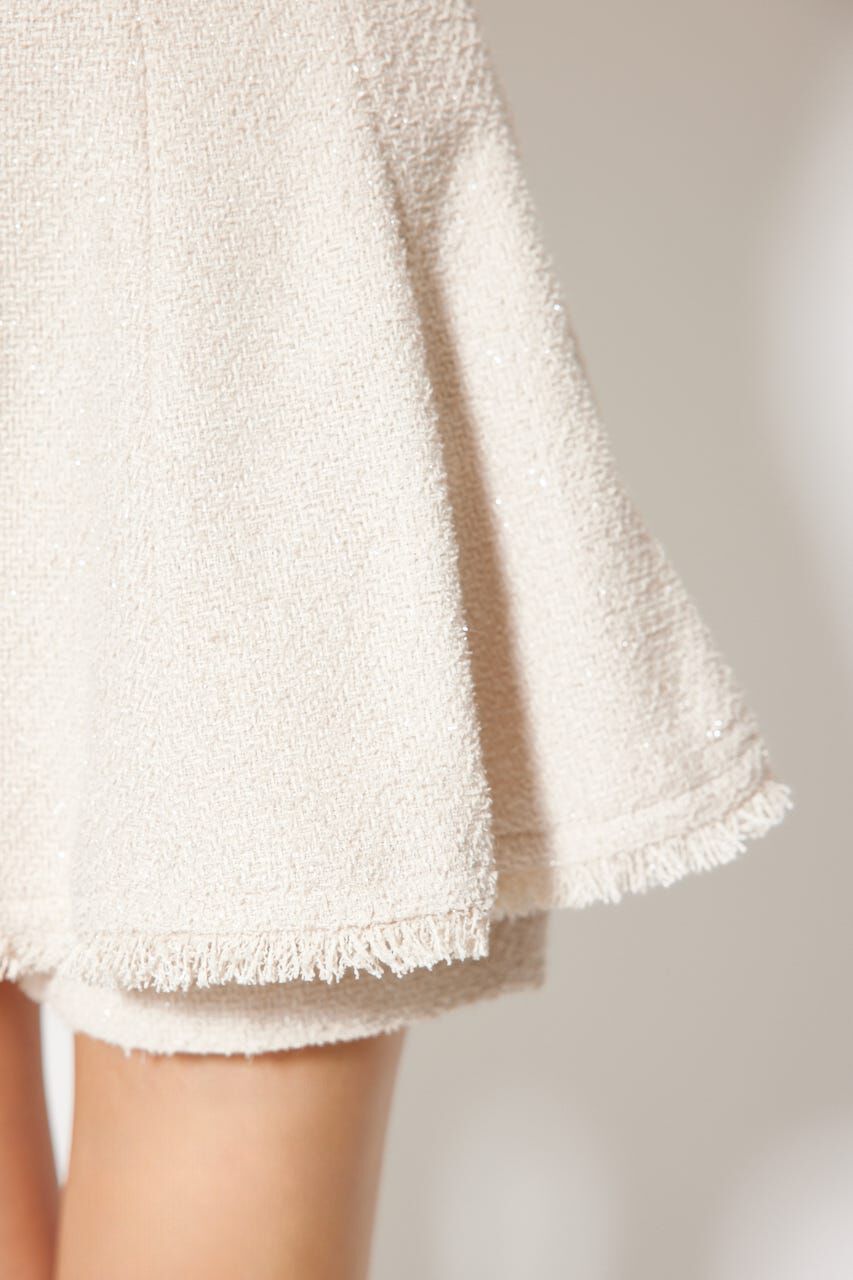 rienda「ツイードフレアスコートショートパンツ」|その他|