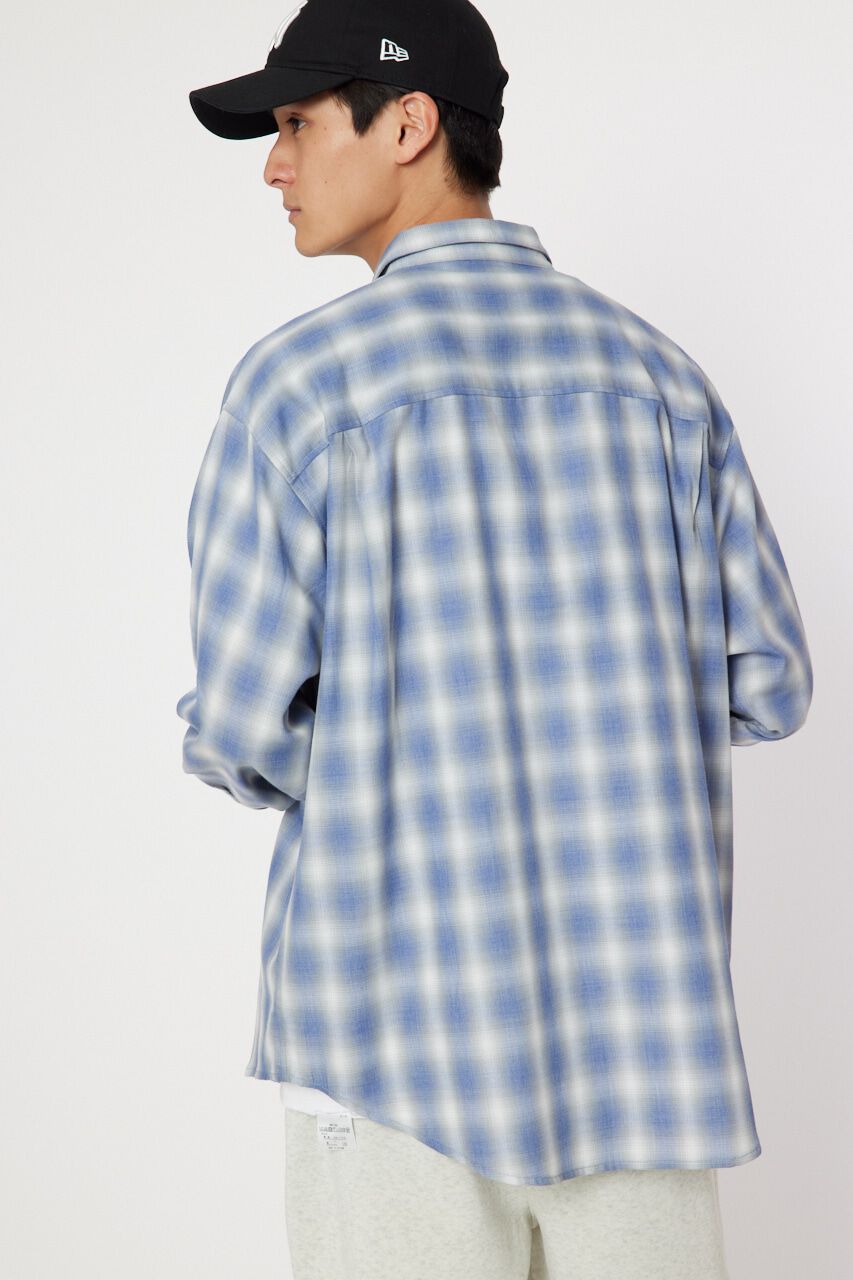 RODEO CROWNS「オンブレチェックシャツ」|シャツ・ブラウス|