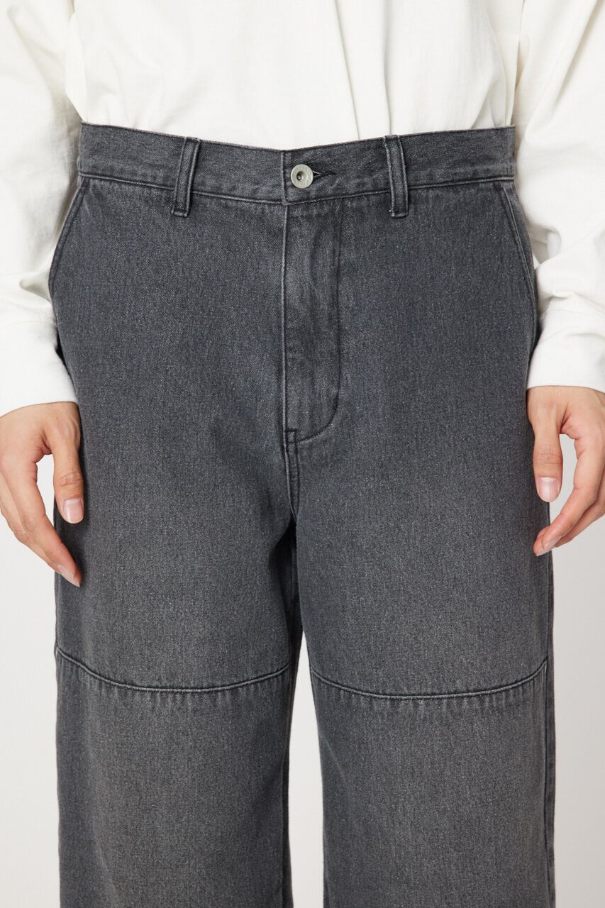 RODEO CROWNS「WORK DOUBLE KNEE パンツ」|デニム|