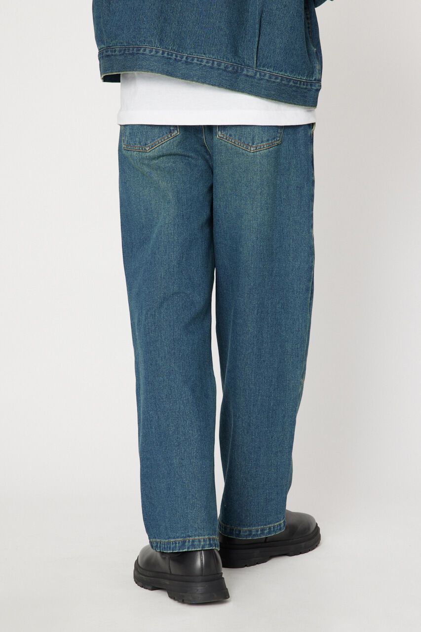 RODEO CROWNS「WORK DOUBLE KNEE パンツ」|デニム|