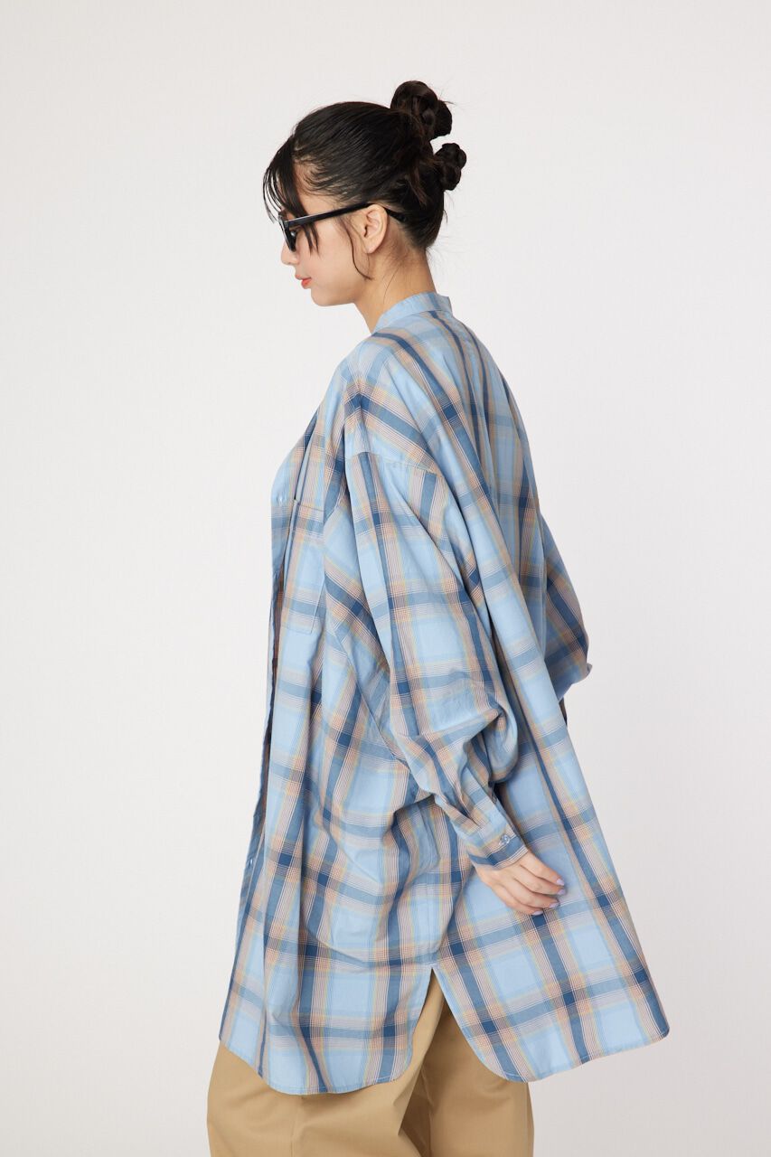 RODEO CROWNS「ドルマンボックスチュニックシャツ」|ワンピース|