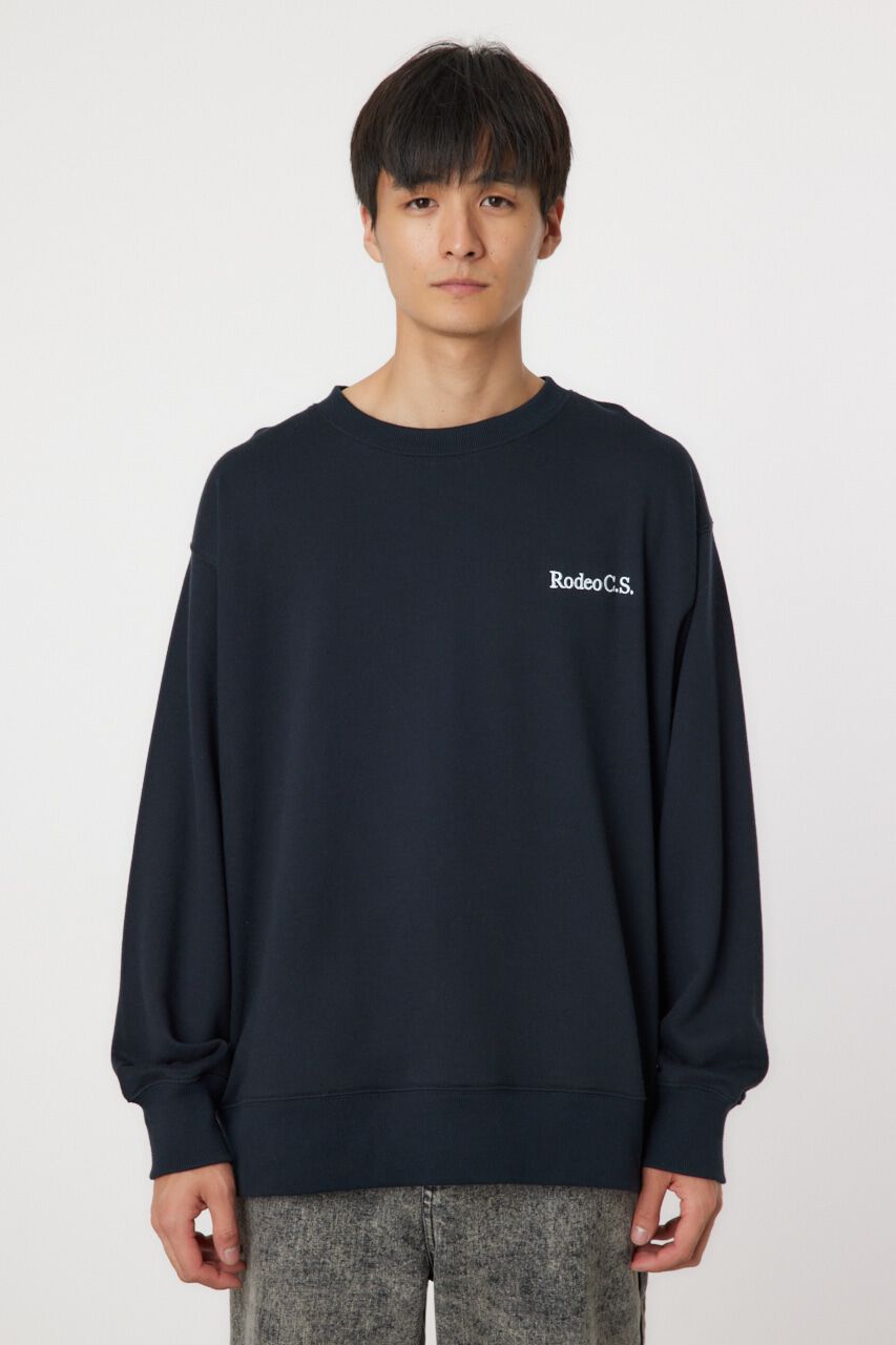 RODEO CROWNS「メンズバックロゴスウェット」|パーカー|