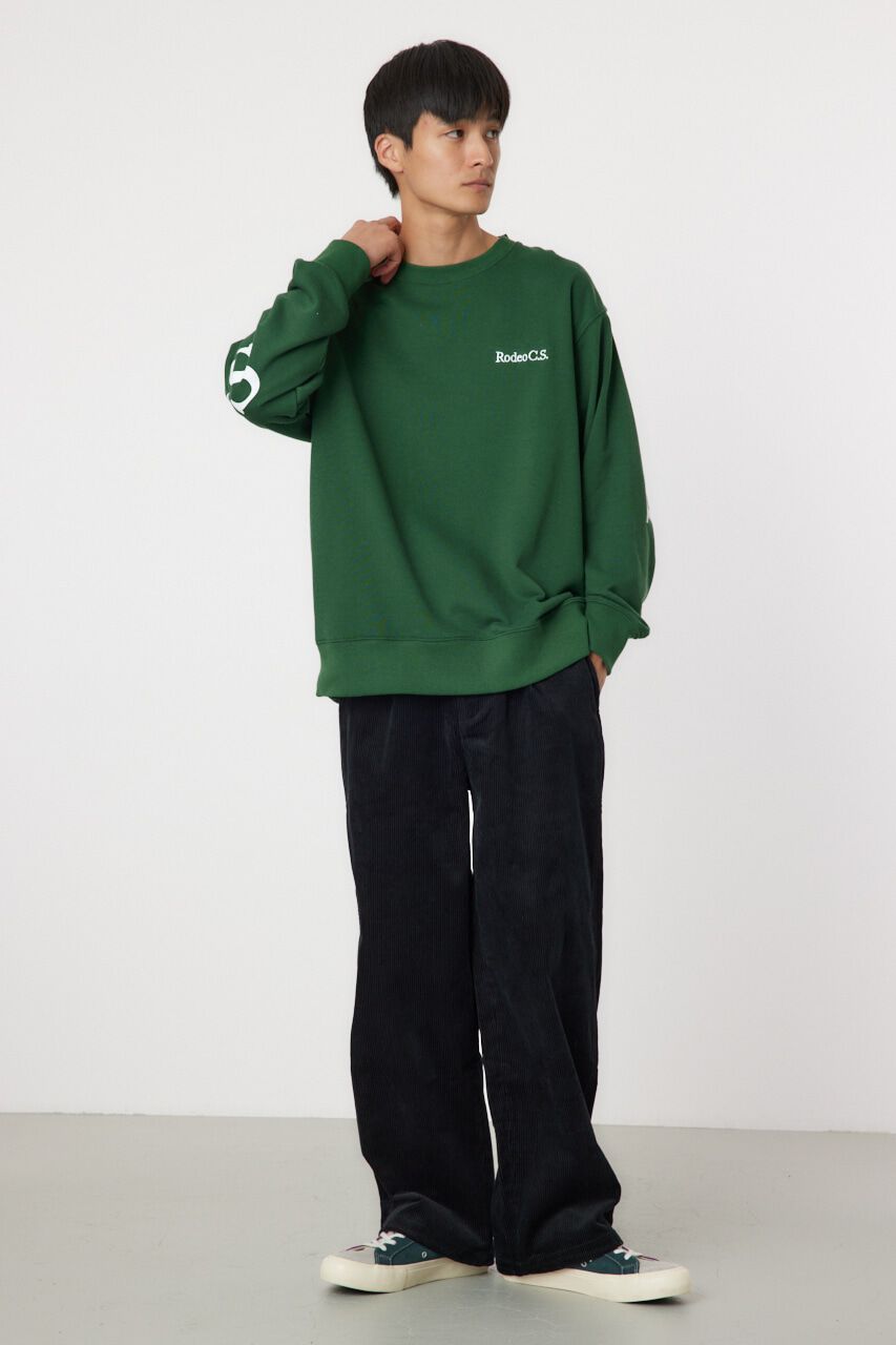 RODEO CROWNS「メンズバックロゴスウェット」|パーカー|