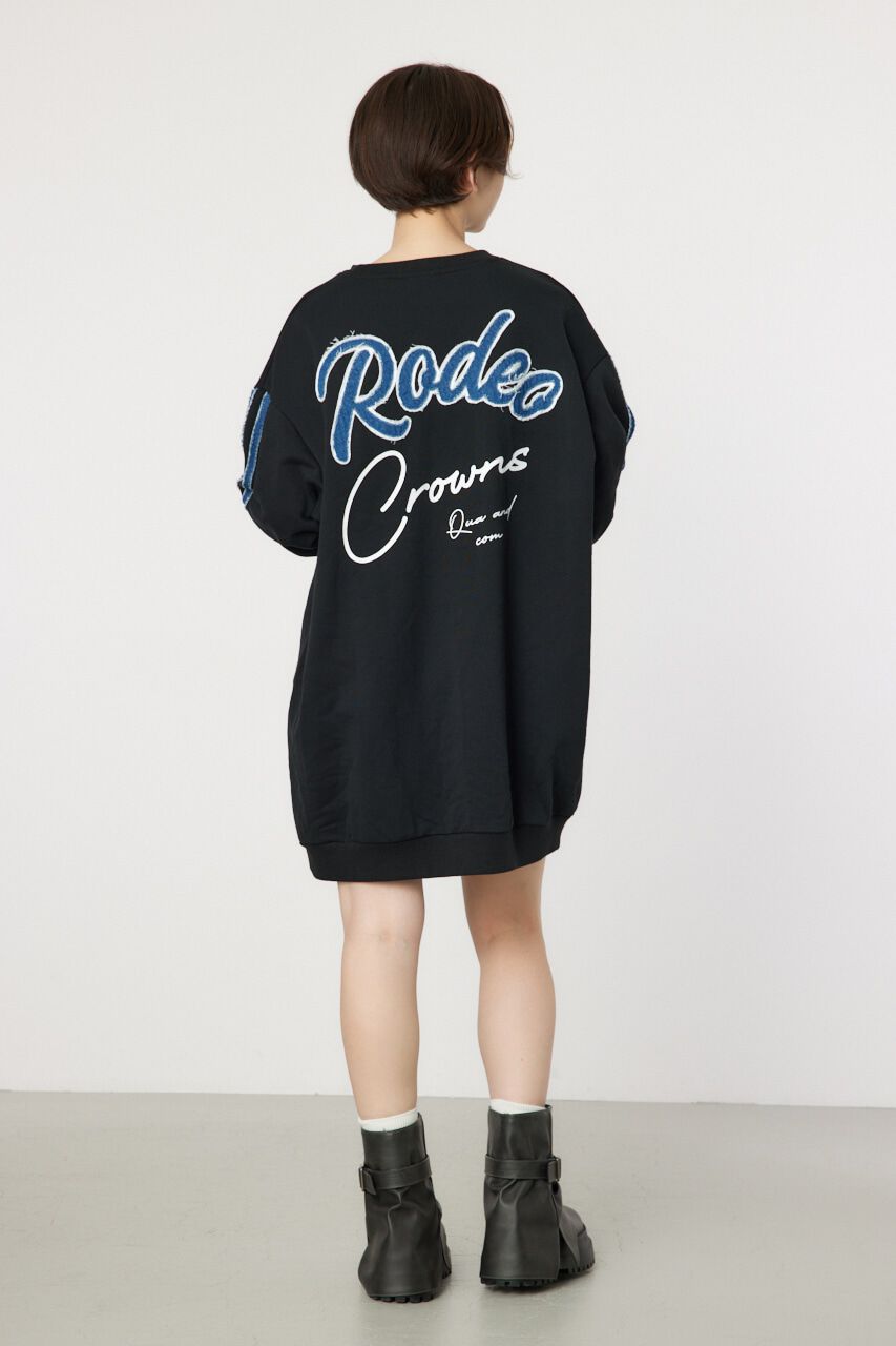 RODEO CROWNS「LOGO袖ラインBYワンピース」|ワンピース|