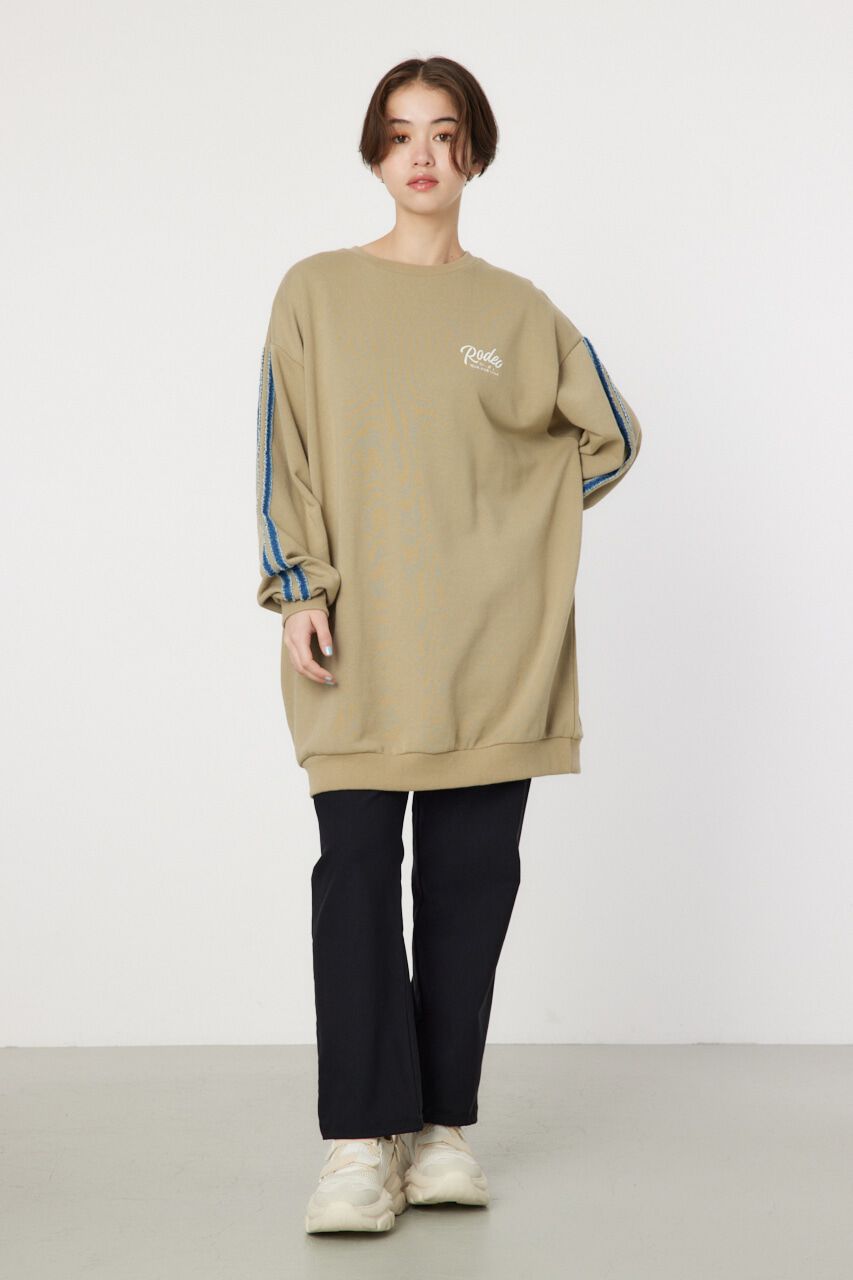 RODEO CROWNS「LOGO袖ラインBYワンピース」|ワンピース|