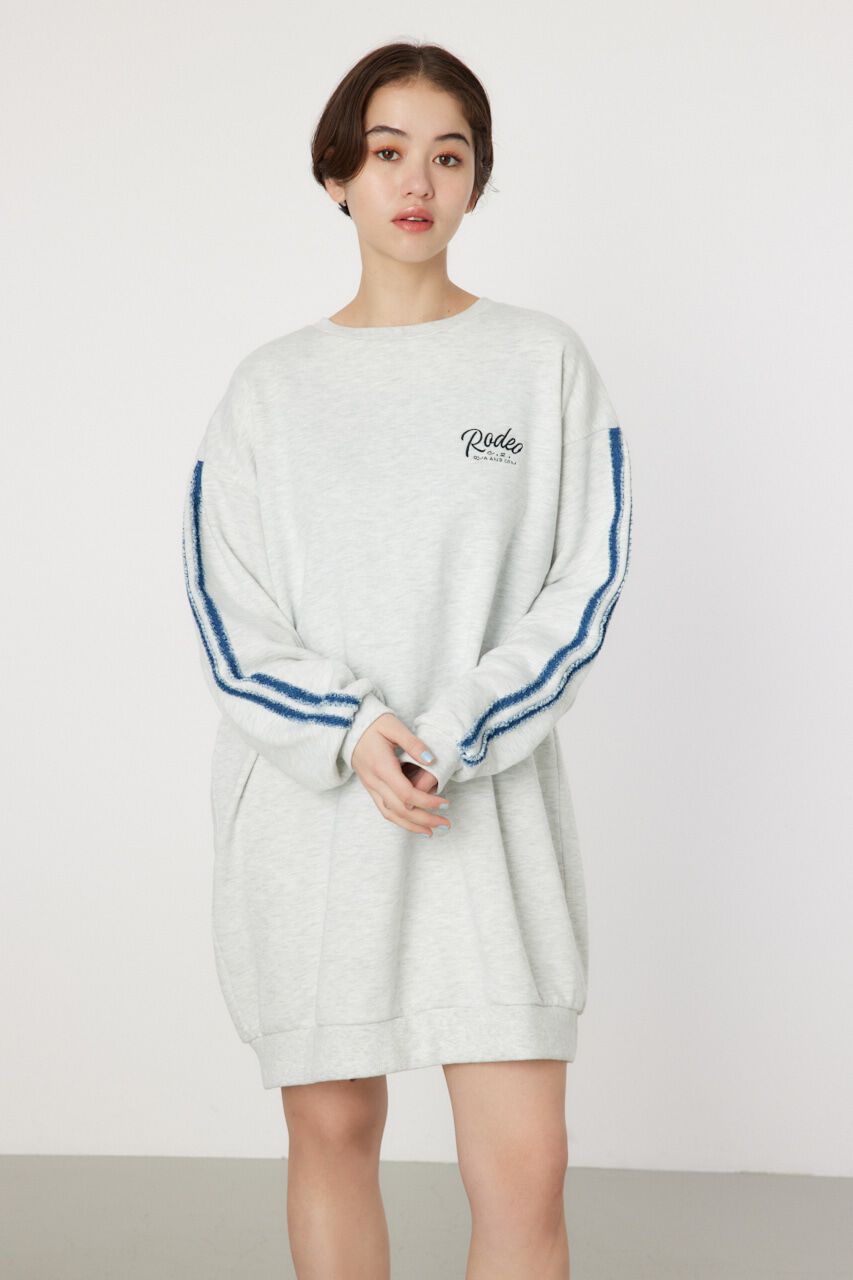 RODEO CROWNS「LOGO袖ラインBYワンピース」|ワンピース|