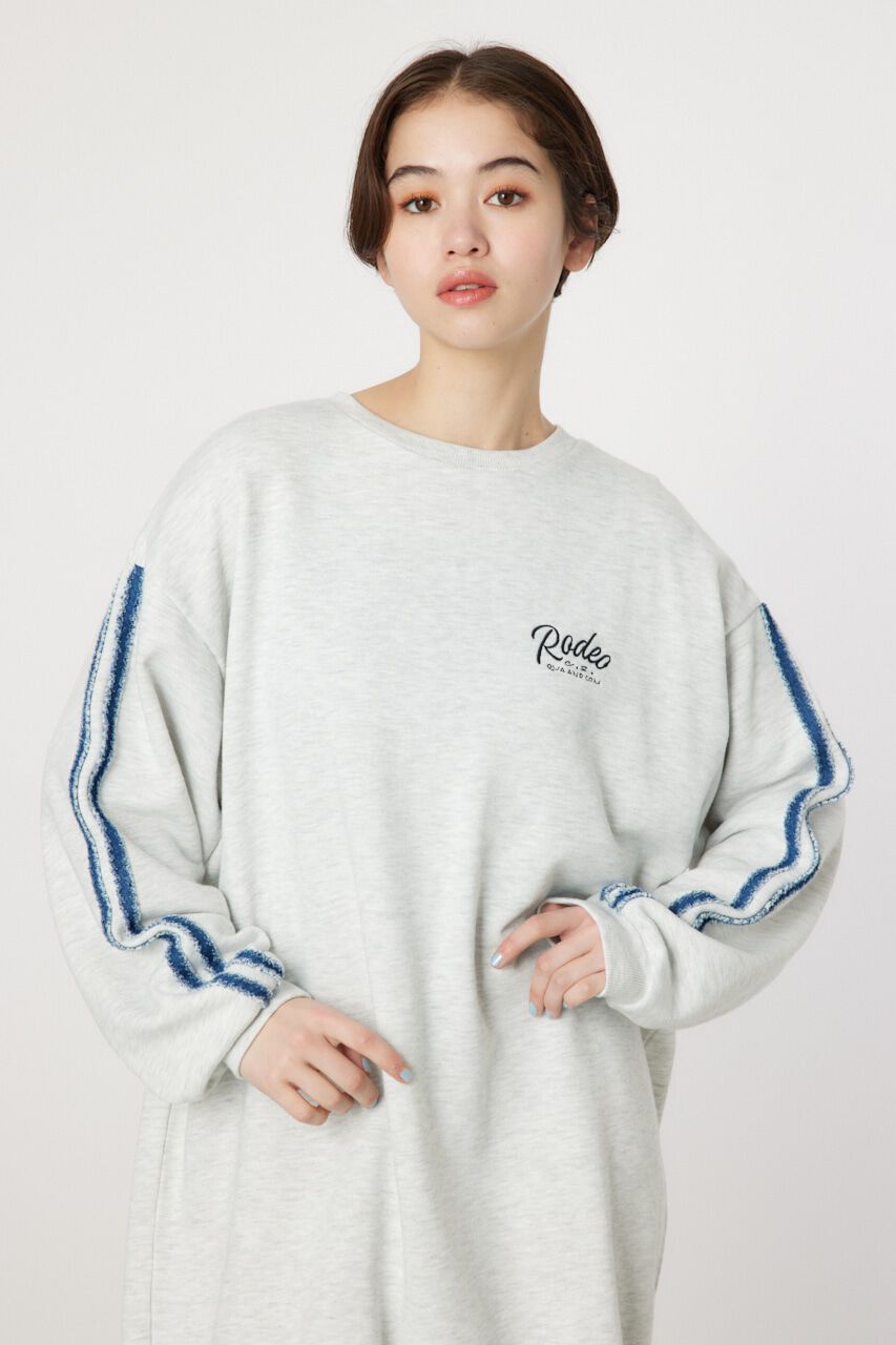 RODEO CROWNS「LOGO袖ラインBYワンピース」|ワンピース|