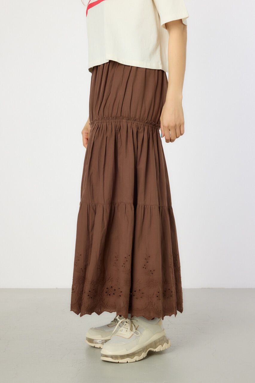 RODEO CROWNS「コットンローンスカラップスカート」|スカート|