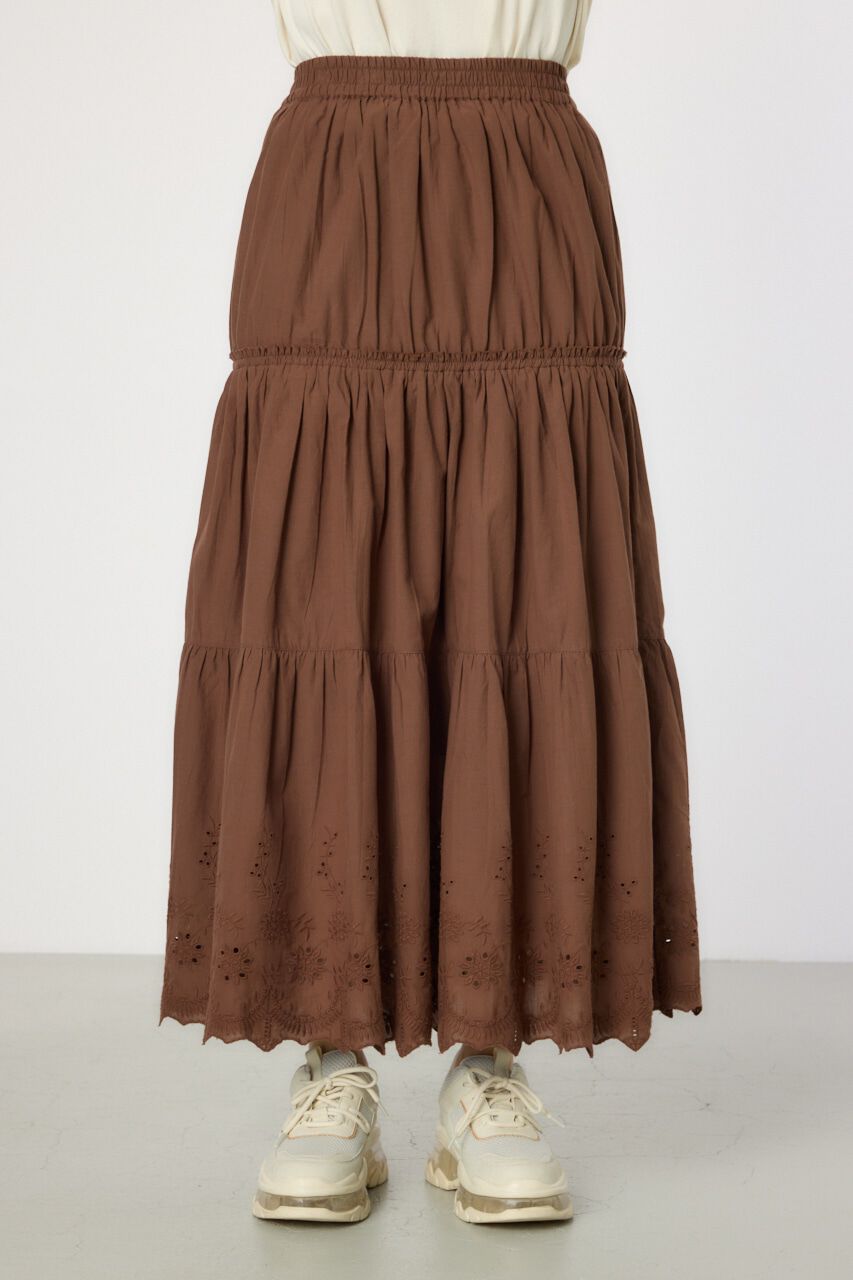 RODEO CROWNS「コットンローンスカラップスカート」|スカート|