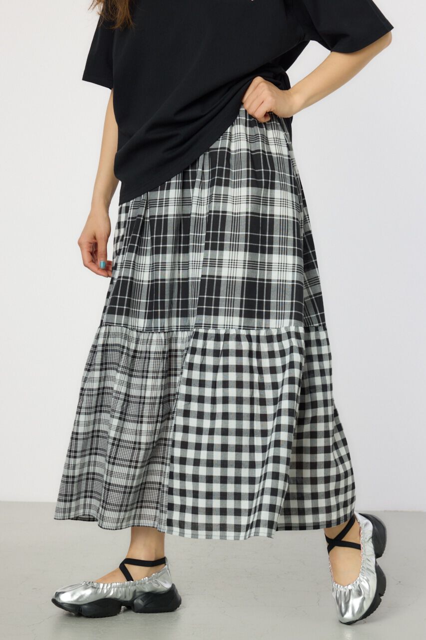 RODEO CROWNS「クレイジーチェックスカート」|スカート|