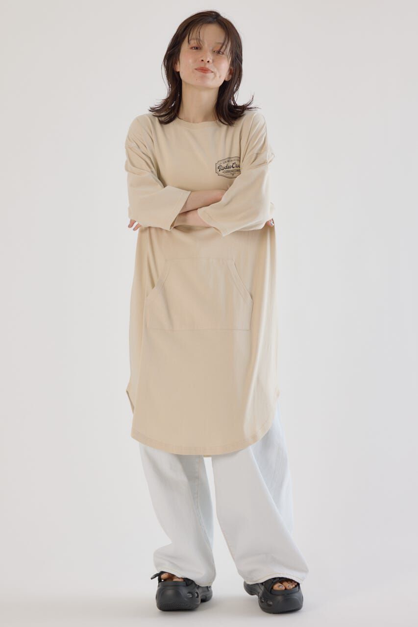 RODEO CROWNS「コール＆デニムパッチワンピース」|ワンピース|