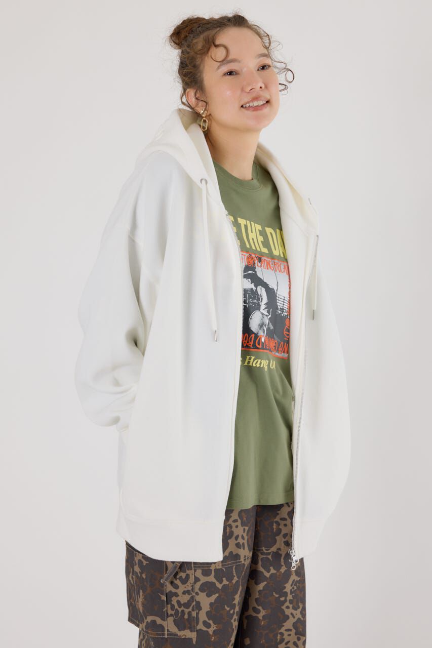 RODEO CROWNS「エンボスBIG ZIPパーカー」|パーカー|