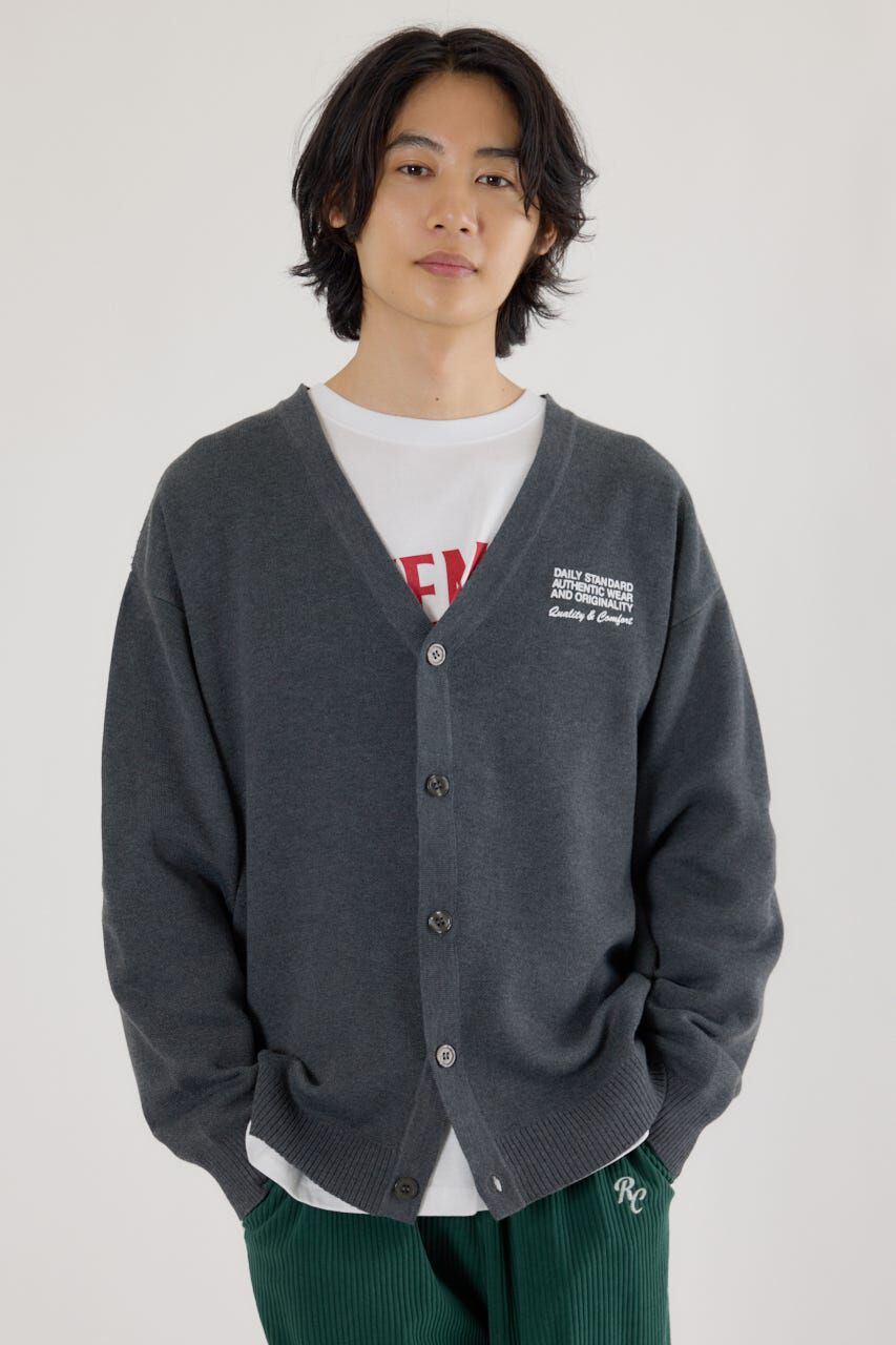 RODEO CROWNS「SIGNSニットカーディガン」|カーディガン|D/C.GRY3