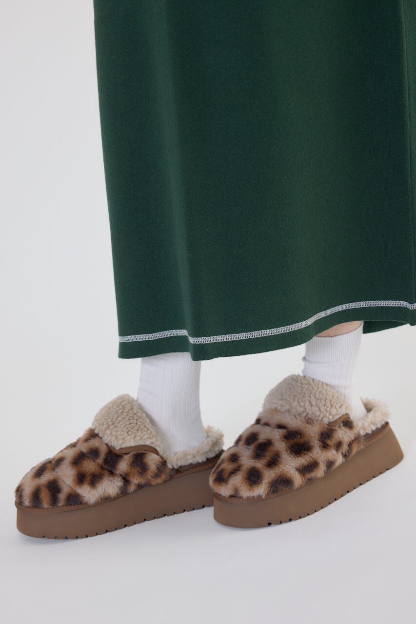 RODEO CROWNS「スリッポンボアシューズ」|スリッポン|