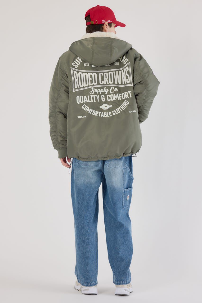 RODEO CROWNS「バックロゴフライトジャケット」|その他|