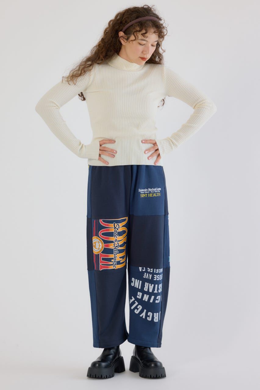 RODEO CROWNS「マルチボーダーニットトップス」|ニット・セーター|