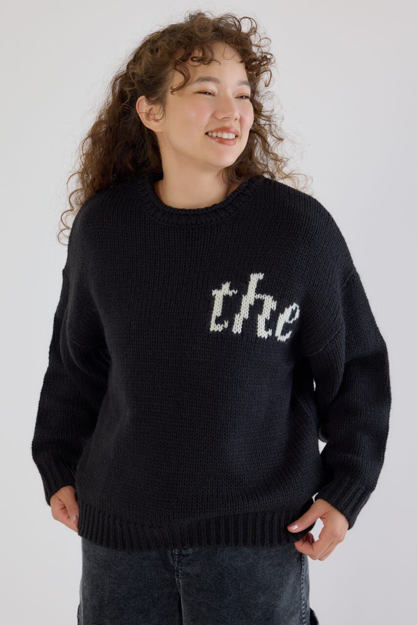 RODEO CROWNS「ローゲージジャガードニットトップス」|ニット・セーター|