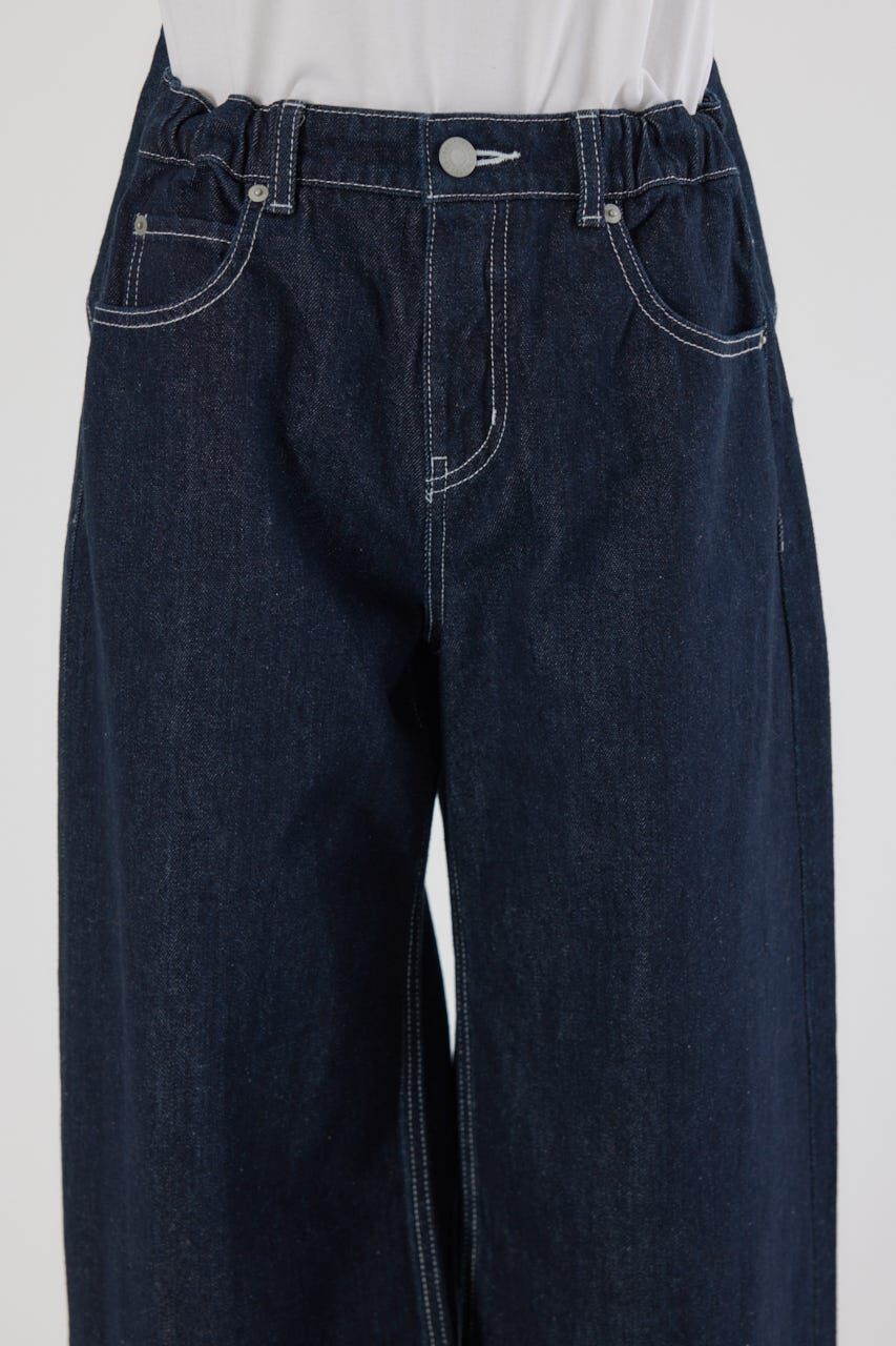 RODEO CROWNS「ビッグリボンデニムパンツ」|デニム|