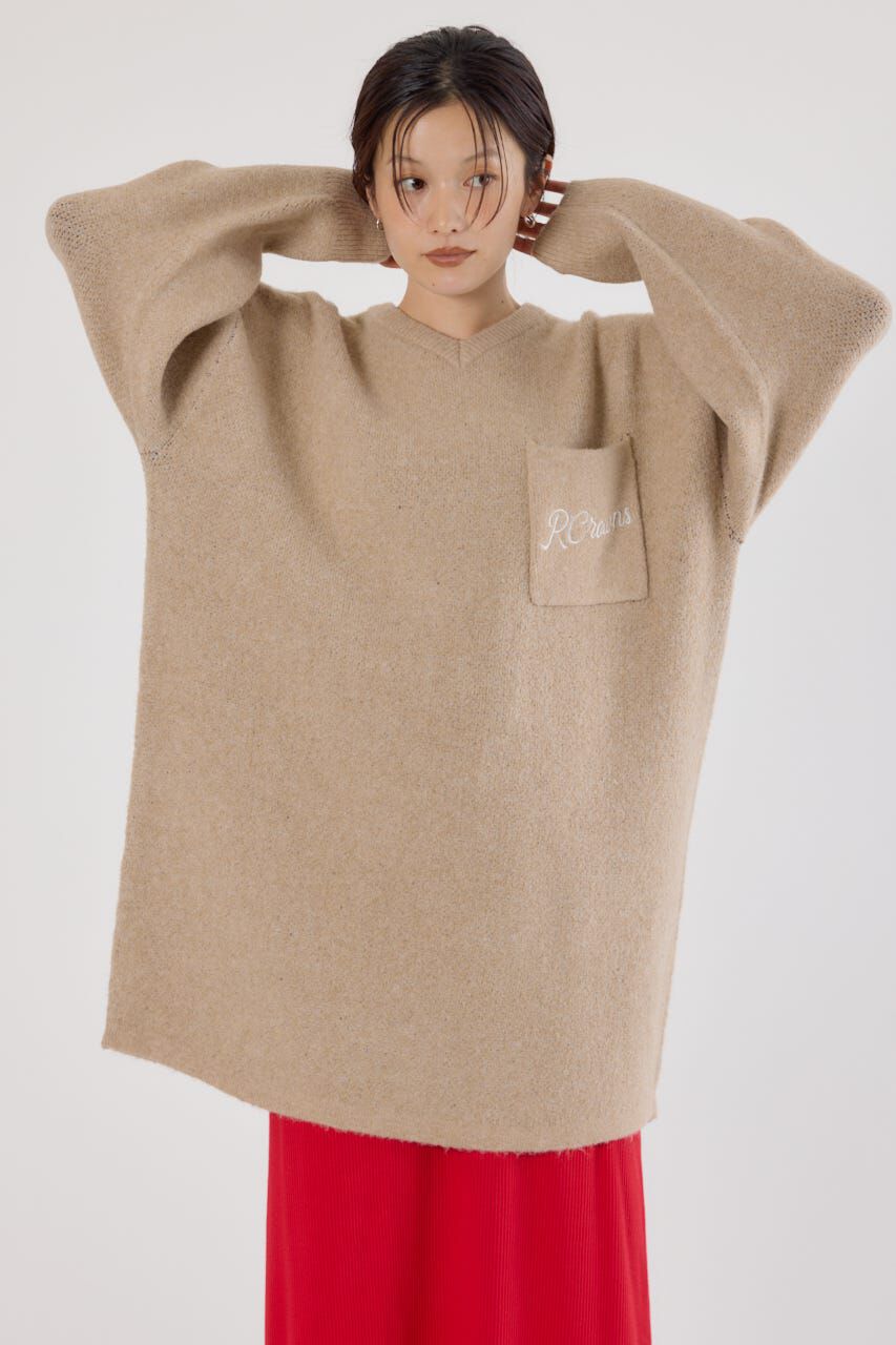 RODEO CROWNS「ロゴブークレニットワンピース」|ワンピース|