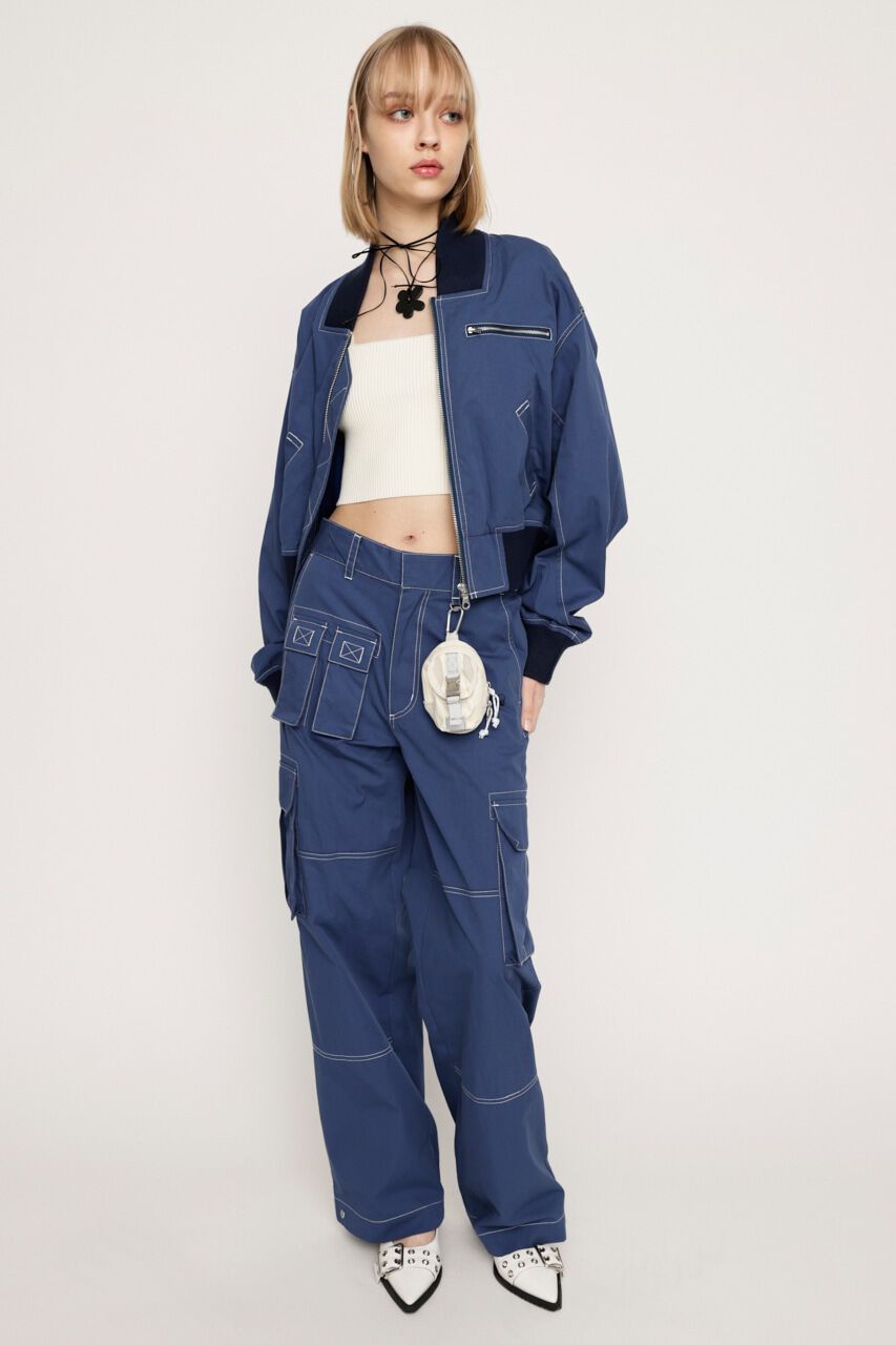 SLY「MANY POCKET STRAIGHT WORK パンツ」|その他|