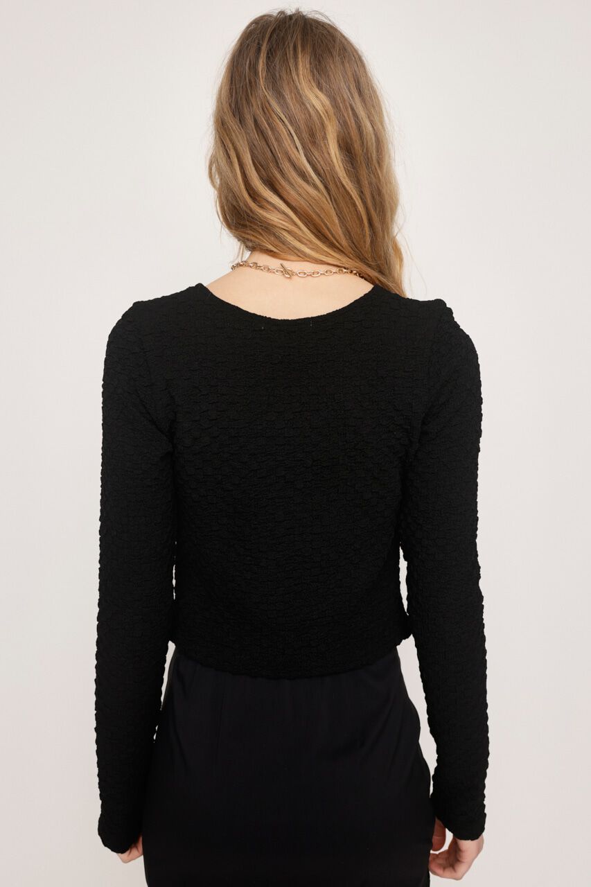 SLY「BUMPY CUT JQ カーディガン」|カーディガン|