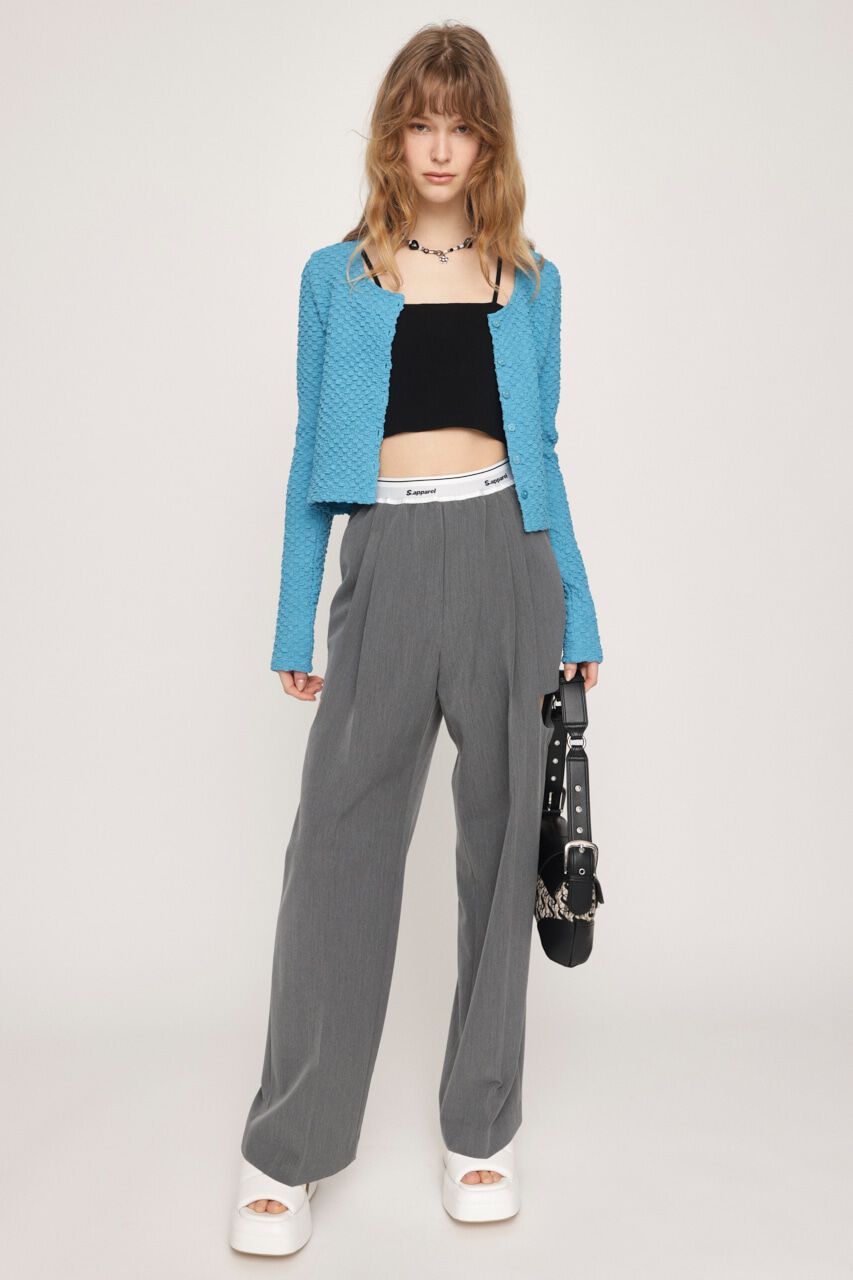 SLY「BUMPY CUT JQ カーディガン」|カーディガン|