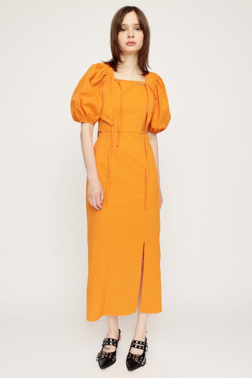 SLY「PUFF SLEEVE BOLERO 2P」|ワンピース|