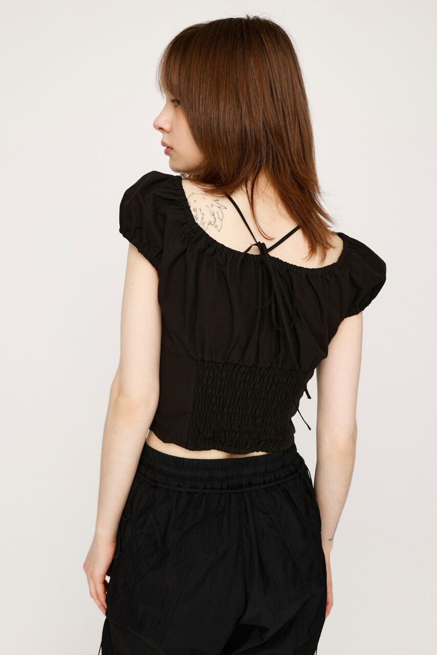 SLY「FRONT LACE UP ブラウス」|シャツ・ブラウス|