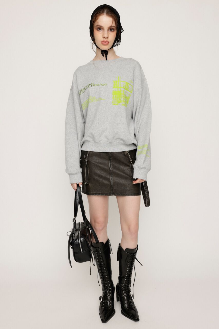 SLY「PHOTO LOGO SW トップス」|Tシャツ・カットソー|