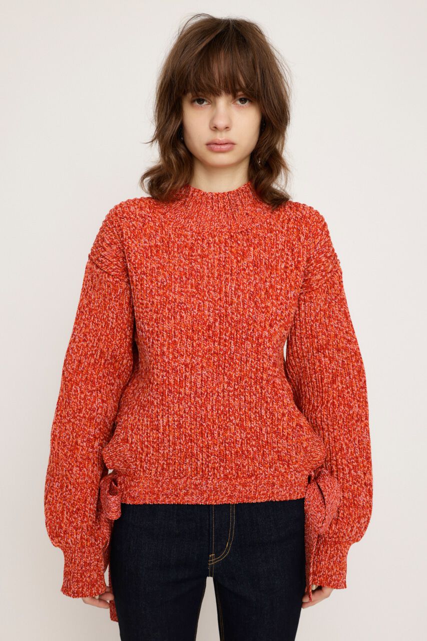 SLY「SIDE RIBBON LG トップス」|ニット・セーター|