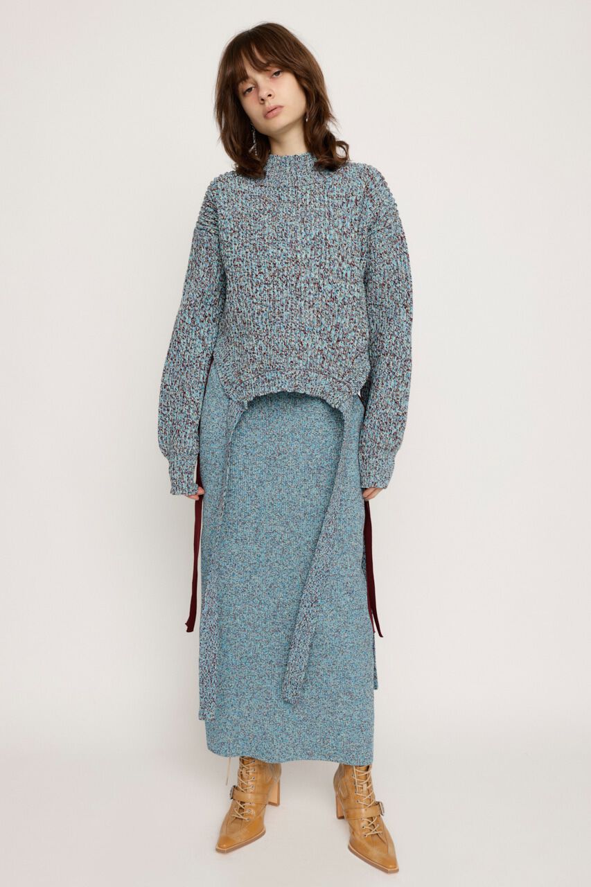 SLY「SIDE RIBBON LG トップス」|ニット・セーター|