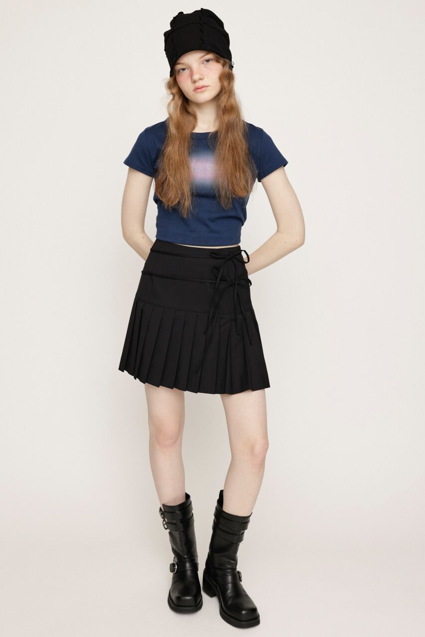 SLY「DOUBLE RIBBON PLEATS スカート」|スカート|