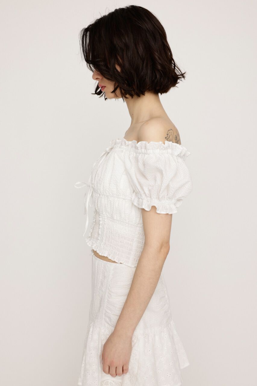 SLY「COTTON LACE トップス」|シャツ・ブラウス|