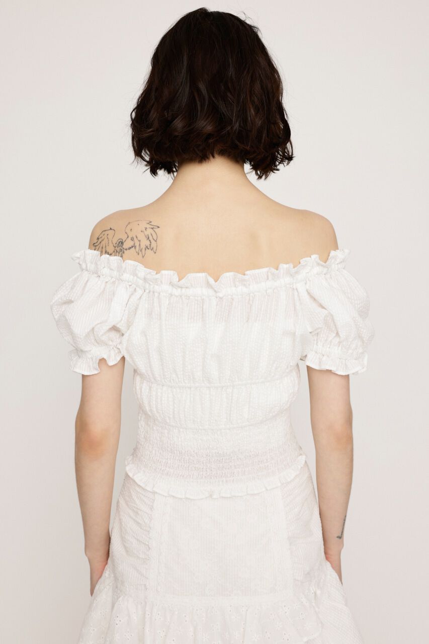 SLY「COTTON LACE トップス」|シャツ・ブラウス|