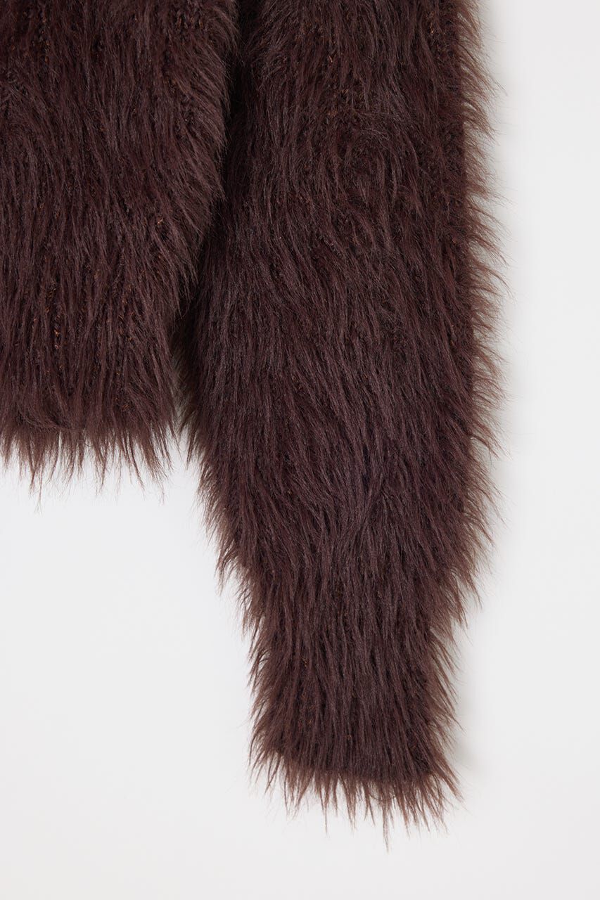 SLY「SHAGGY V／N TUCK PUFF トップス」|ニット・セーター|