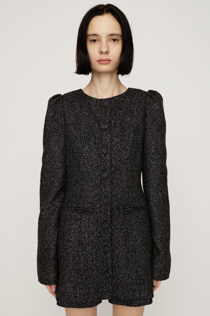 SLY「PUFF SLEEVE FRONT BUTTON 2P」|ワンピース|