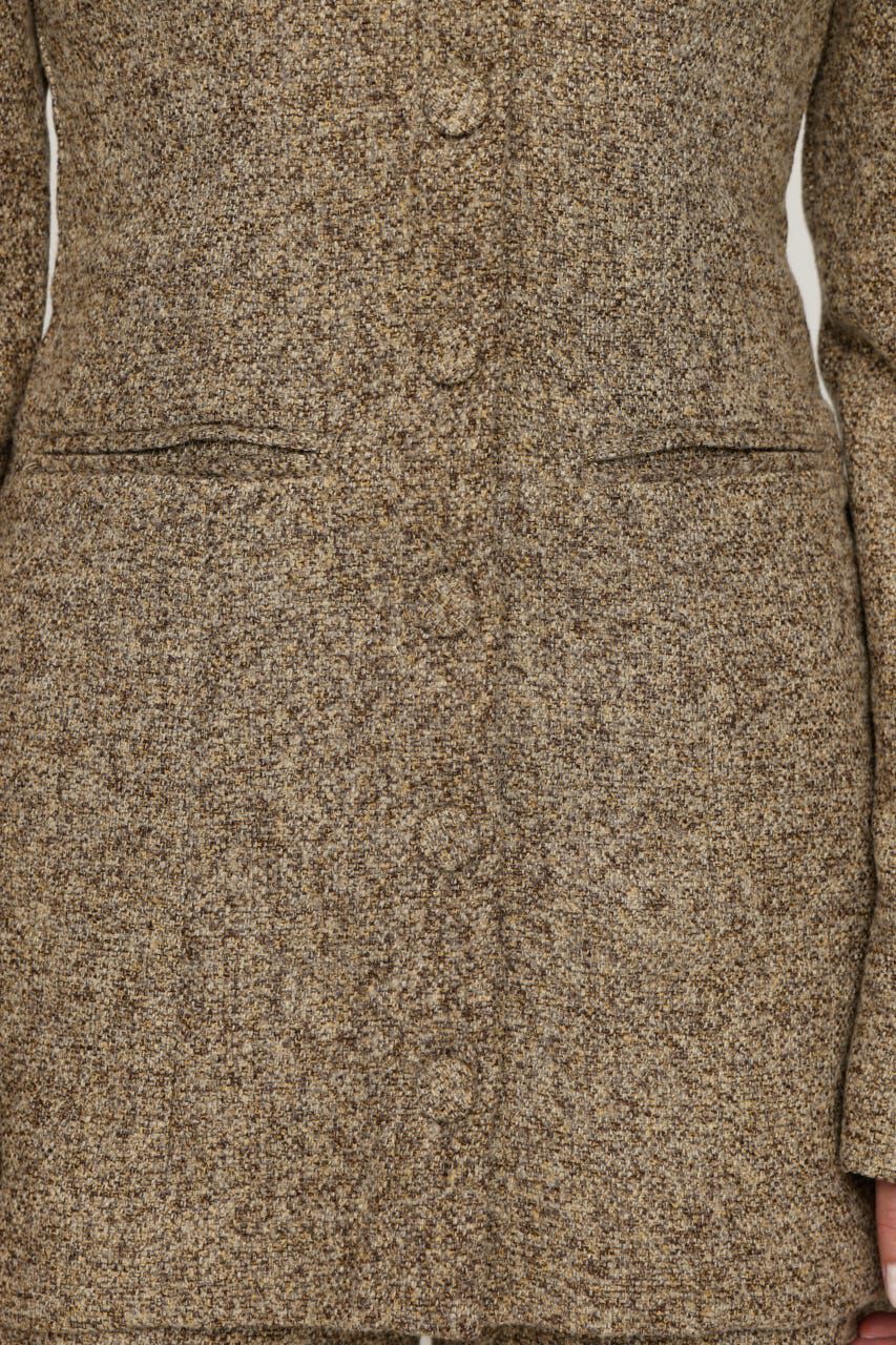 SLY「PUFF SLEEVE FRONT BUTTON 2P」|ワンピース|