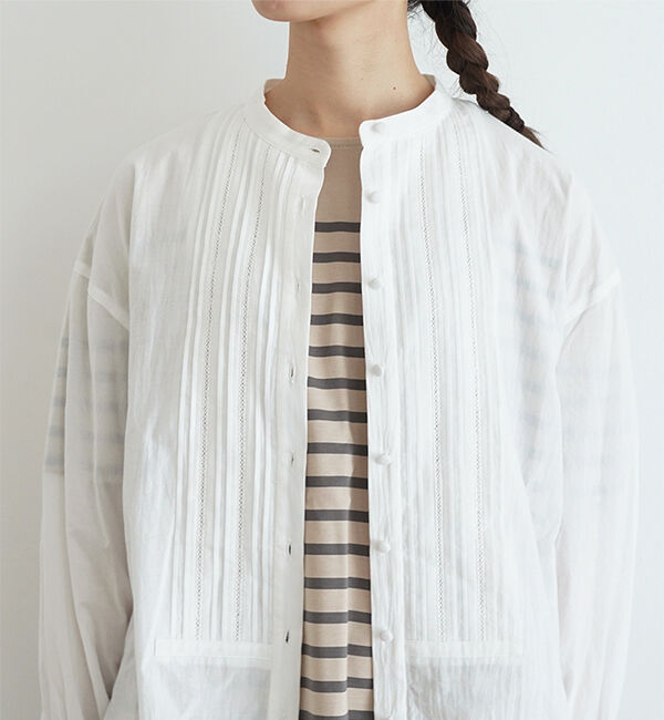 オオカミとフクロウ「オオカミと霧雨と遠雷」|シャツ・ブラウス|