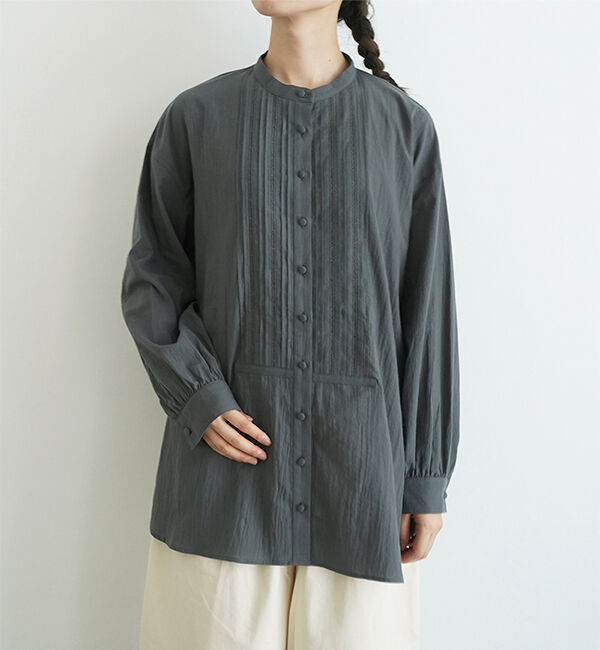 オオカミとフクロウ「オオカミと霧雨と遠雷」|シャツ・ブラウス|