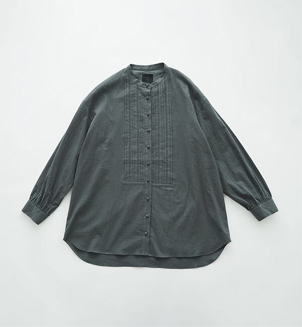 オオカミとフクロウ「オオカミと霧雨と遠雷」|シャツ・ブラウス|