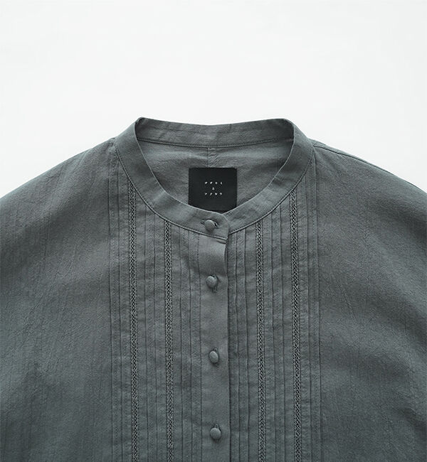 オオカミとフクロウ「オオカミと霧雨と遠雷」|シャツ・ブラウス|