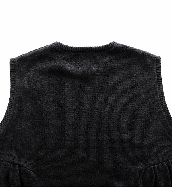 オオカミとフクロウ「オオカミと夜のリスと星のマルシェ」|ニット・セーター|