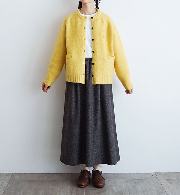 休日と詩「休日のスモールポケットカーディガン」|カーディガン|