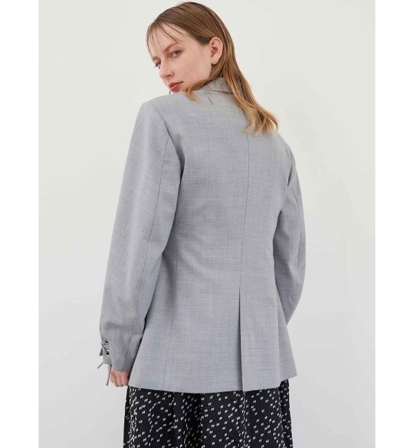 ELENDEEK「LACE UP SLEEVE JK」|テーラードジャケット|