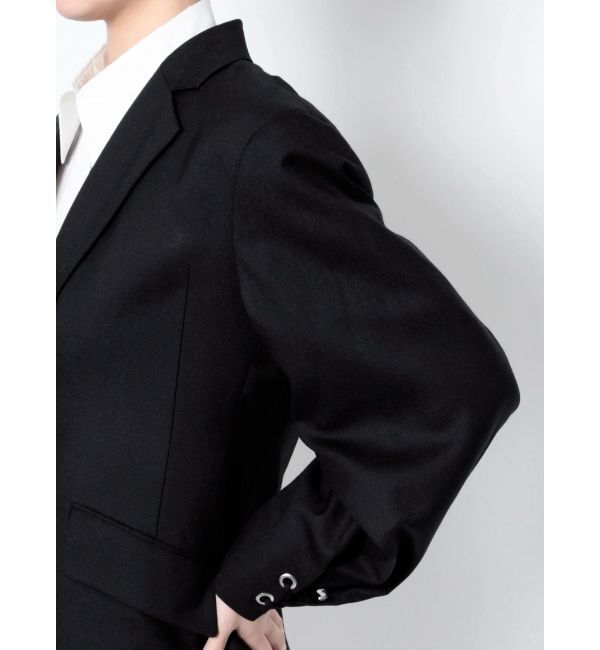 ELENDEEK「LACE UP SLEEVE JK」|テーラードジャケット|