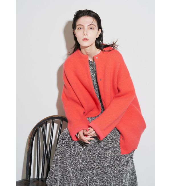 ELENDEEK「CN RACCOON MIX WCD」|カーディガン|