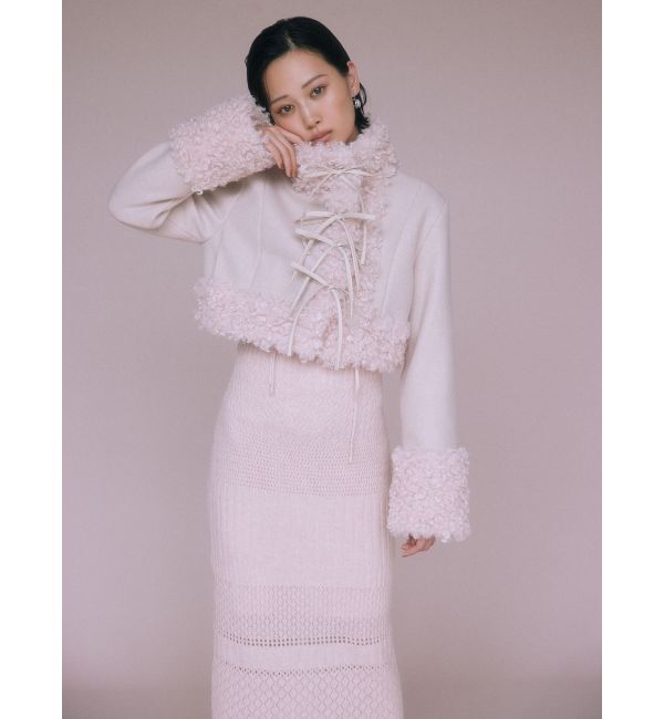 RESEXXY「ポイントフェイクファーブルゾン」|ブルゾン・スタジャン|