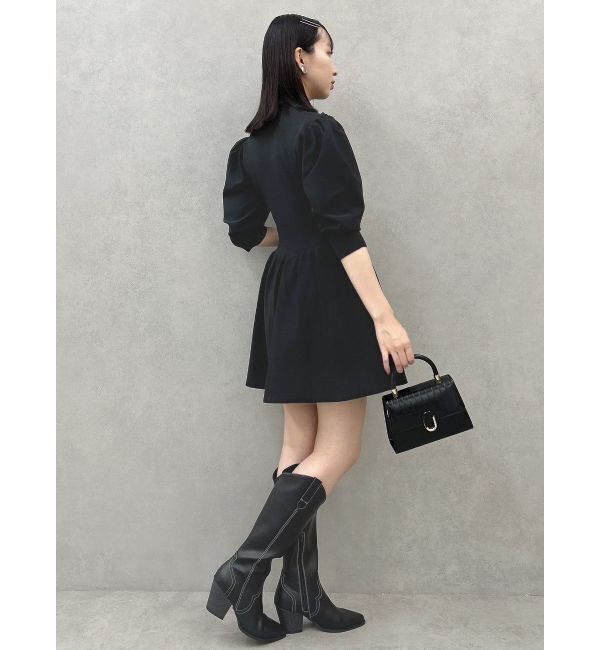 dazzlin「ホールガーメントミニワンピース」|ワンピース|