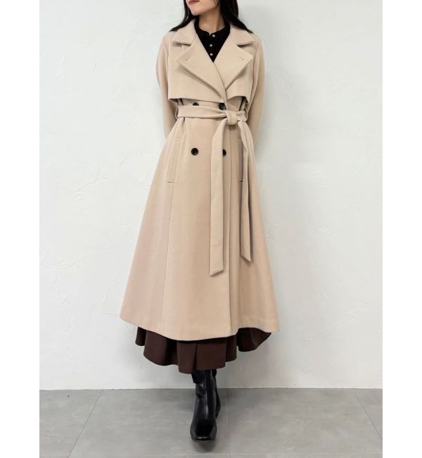 dazzlin「2WAYカラーレディコート」|トレンチコート|